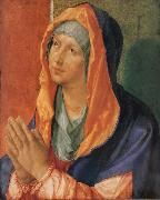 Albrecht Durer The Virgin in Prayer oil painting reproduction